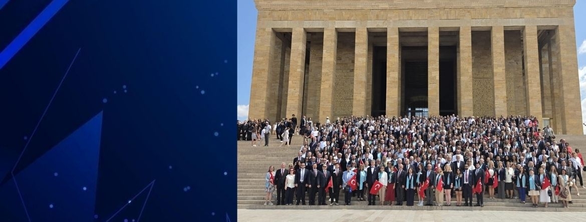 Yeni dönemimize, Ata'mızın huzurunda başladık.