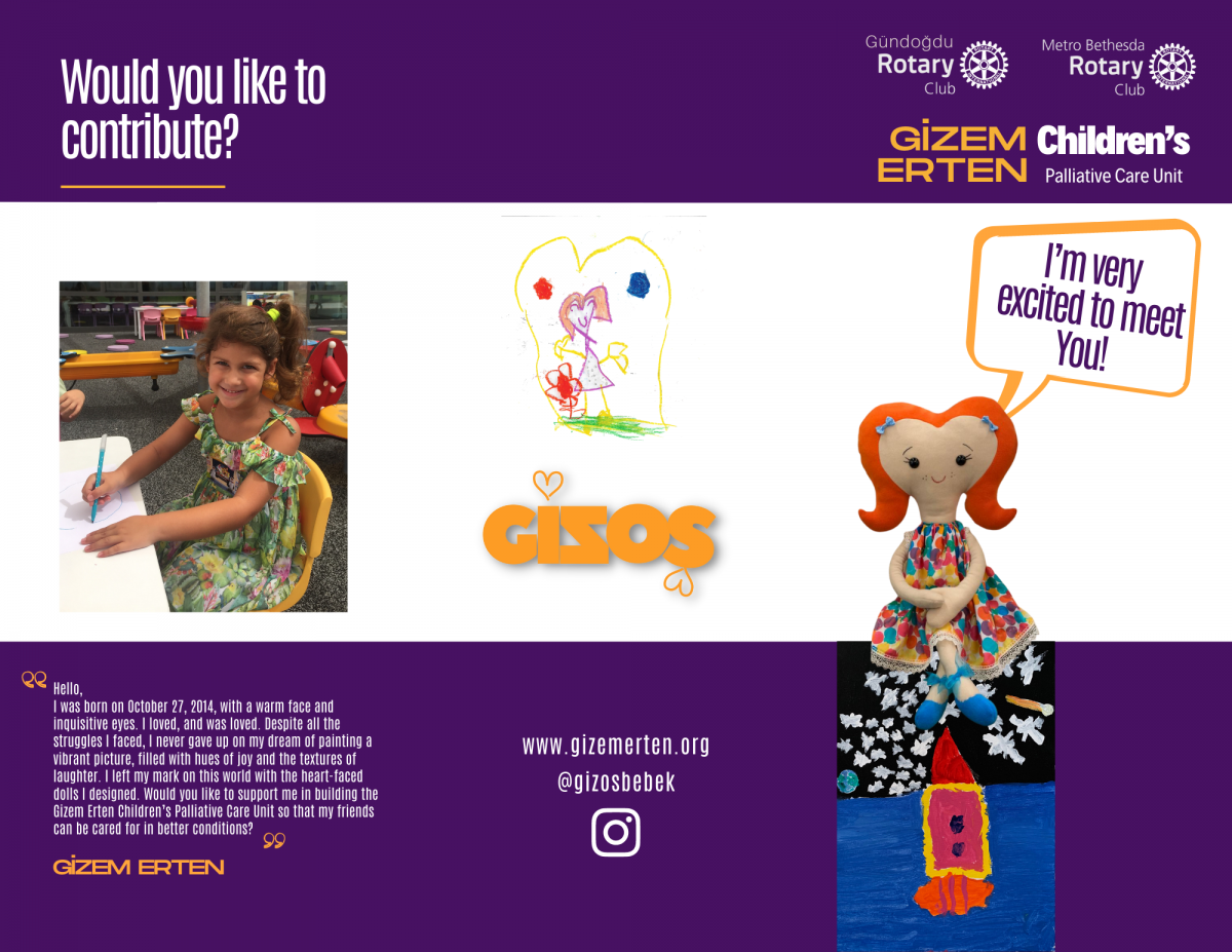 International Rotary Project-Gündoğdu Rotary-Gizem Erten Children's Palliative Care Unit Project