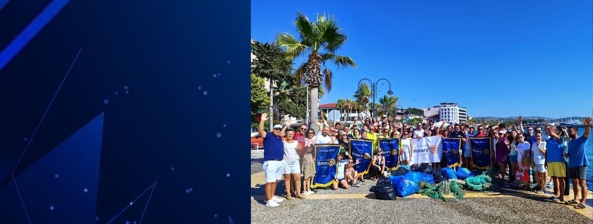 17.07.2026 tarihinde Rotary Bölge 2440 Dönem Guvernörümüz sevgili Aylin Olut Ötken'in de katıldığı etkinliğimizde, deniz yaşamını tehdit eden atıkların temizlenmesi için hep birlikte çalıştık.